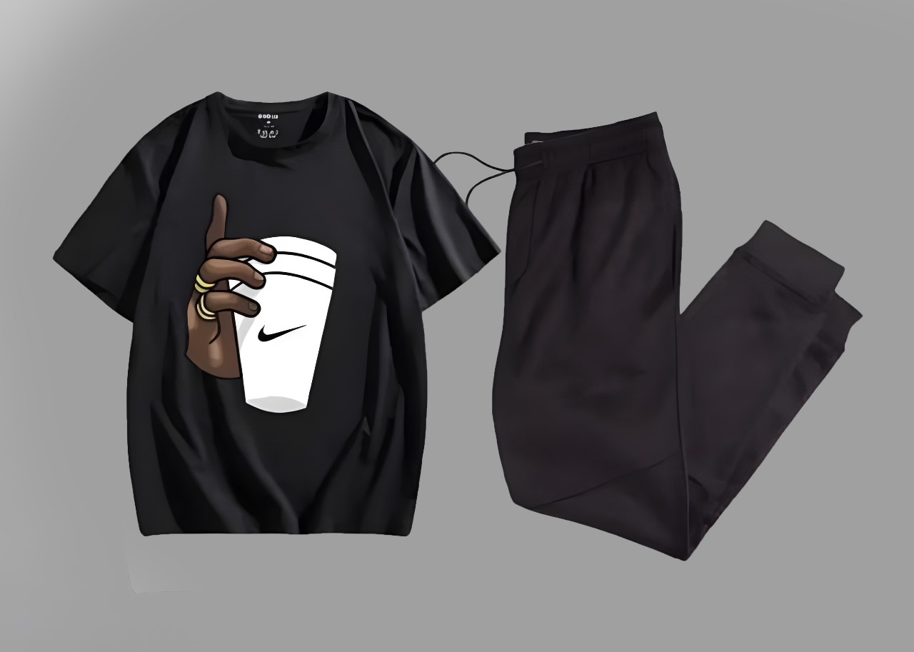 Casual Round Neck Printed Tracksuit for Men & Boys - Image 3