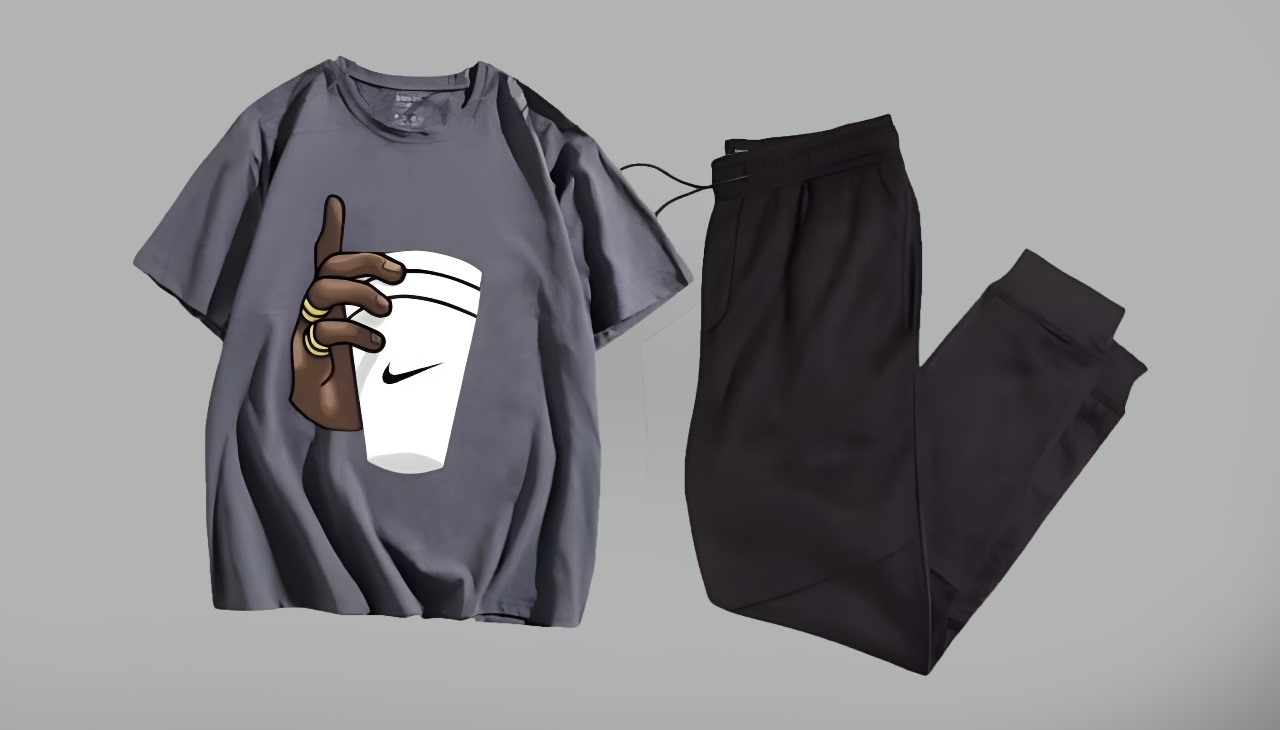 Casual Round Neck Printed Tracksuit for Men & Boys - Image 4
