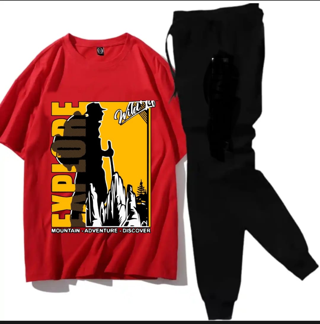 Adventure Explore Wildlife Printed T-Shirt & Trouser Set - Image 3