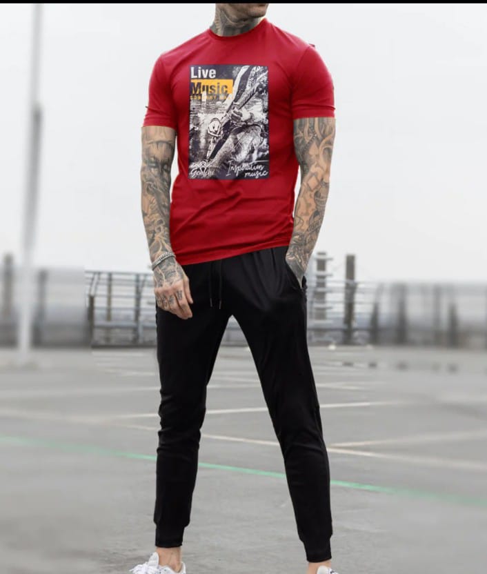 Men's Summer Live Music Graphic Tracksuit - Image 3