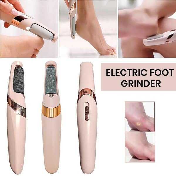 Rechargeable Electric Foot Grinder – Electric Callus Remover & Dead Skin Exfoliating Tool - Image 2