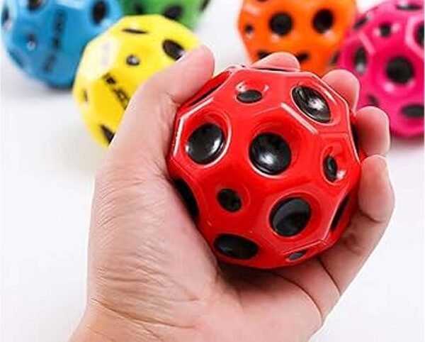 High Bouncing Moon Balls – Super Bounce Rubber Balls for Kids Indoor & Outdoor Play - Image 2