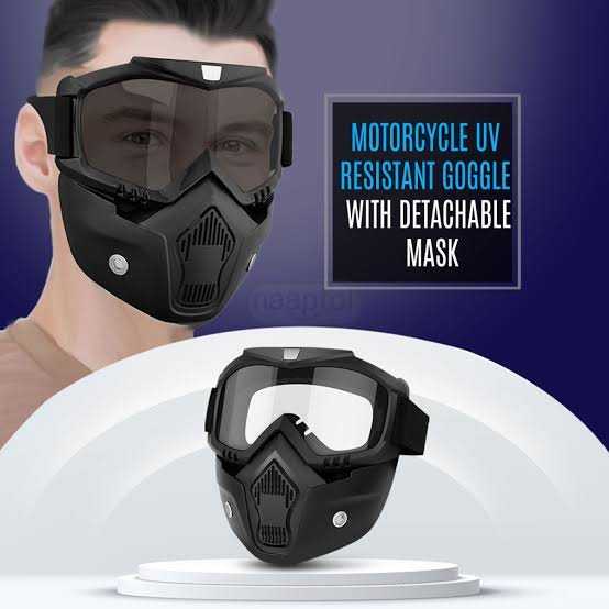 Universal Bike Protection Mask – Multi-Color Motorcycle Dust & Weather Protector - Image 2