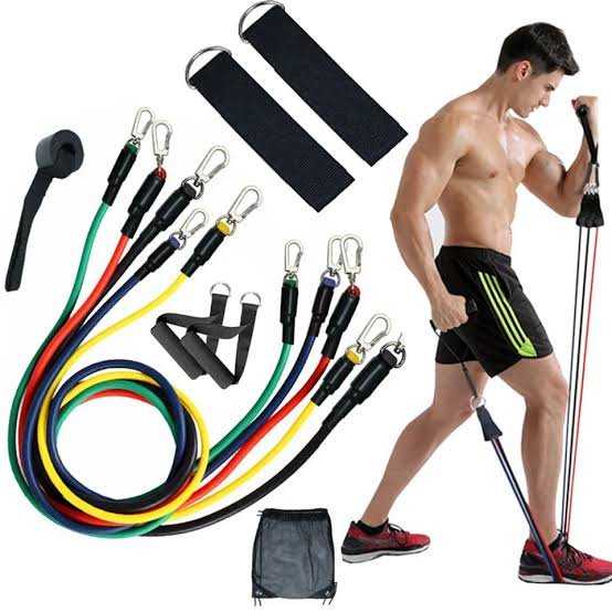 Resistance Band Set – Multi-Purpose Fitness, Strength Training & Home Workout Exercise Bands - Image 4