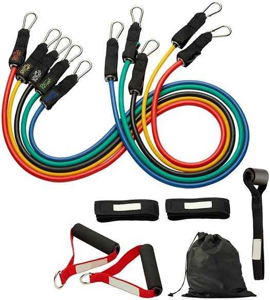 Resistance Band Set – Multi-Purpose Fitness, Strength Training & Home Workout Exercise Bands - Image 5