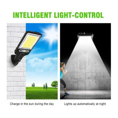 Intelligent Motion Sensor Solar Wall Lamp 200mAh Multicolor LED Outdoor Waterproof Security Light - Image 3