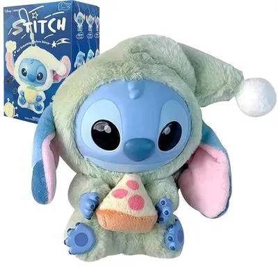 Disney Stitch Plush Toy Ice Cream Theme Pink Blue | Soft Cuddly Stuffed Toy for Kids - Image 4