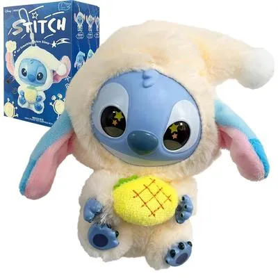 Disney Stitch Plush Toy Ice Cream Theme Pink Blue | Soft Cuddly Stuffed Toy for Kids - Image 5