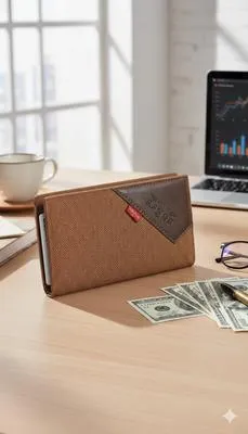 Men's Slim Leather Wallet with RFID Protection – Premium RFID Bifold Wallet in Tan, Olive Green & Black for Men in Pakistan - Image 2