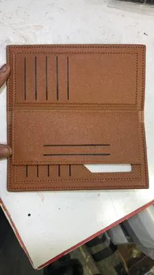 Men's Slim Leather Wallet with RFID Protection – Premium RFID Bifold Wallet in Tan, Olive Green & Black for Men in Pakistan - Image 8