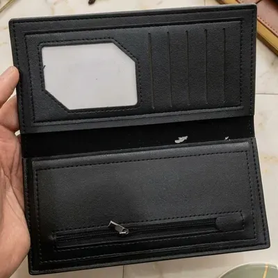 Men's Brown Leather Bi-Fold Wallet with Card Slot – Premium Slim Wallet for Everyday Use - Image 3