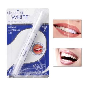Dazzling White Teeth Whitening Pen – Easy-to-Use Dental Whitening Gel Pen for Stain Removal