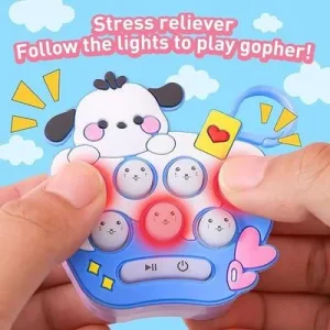Portable Gopher Stress Reliever Toy for Kids Soft Sensory Fidget Squeeze Toy for Relaxation & Fun