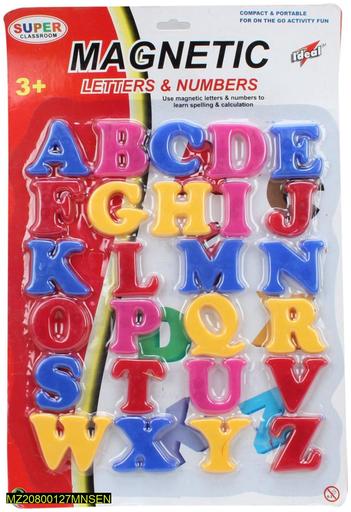 Magnetic Letter & Number Set for Kids Learning A to Z Alphabet & Numbers Educational Toy