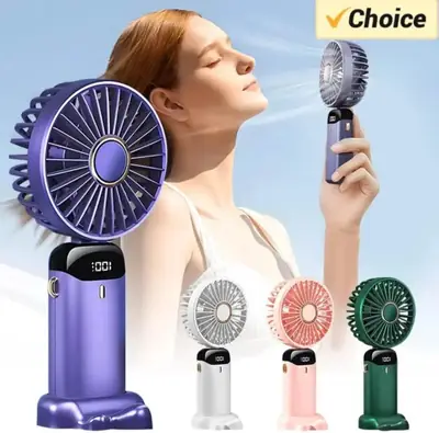 Portable Rechargeable Fan – Lightweight USB Rechargeable Personal Cooling Fan - Image 5