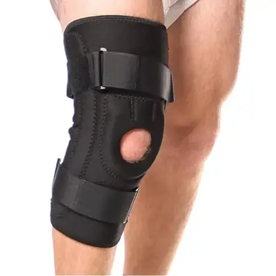 Patella Tendon Knee Support Black – Adjustable Knee Brace for Everyday Support - Image 2