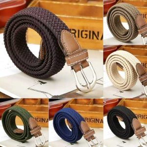 Casual Stretchable Cotton Belt for Jeans & Trousers