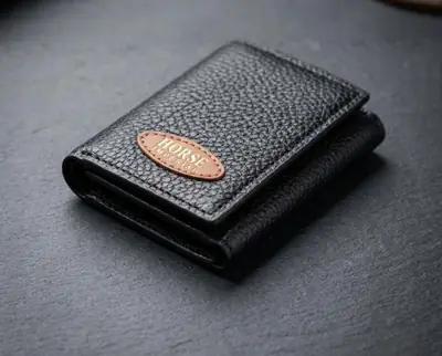 Premium Men's Trifold Horse Wallet – Stylish Leather Wallet with Multiple Card Slots & Cash Compartment - Image 5