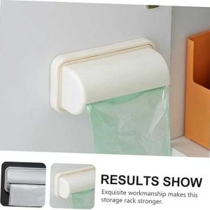 Adhesive Garbage Bag Holder – Wall-Mounted Kitchen Trash Bag Organizer