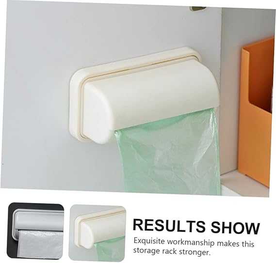 Adhesive Garbage Bag Holder โ Wall-Mounted Kitchen Trash Bag Organizer