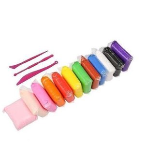 Fomic Clay Play Dough Set 12 Colors for Kids Craft | Creative Modeling & Molding Activity Set