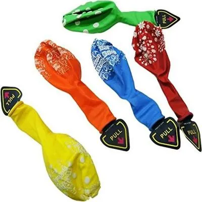 ED Balloons Pull Tab Light Festive Party Decor Pack of 5 | LED Light Up Balloons for Birthday, Wedding & Events - Image 6