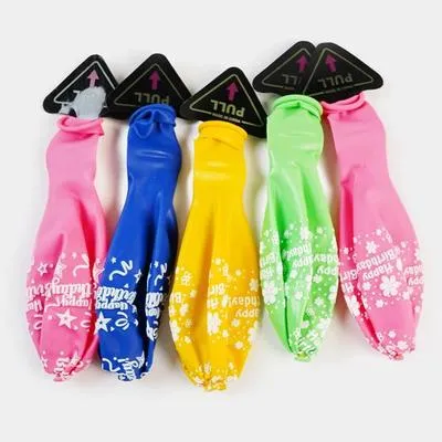 ED Balloons Pull Tab Light Festive Party Decor Pack of 5 | LED Light Up Balloons for Birthday, Wedding & Events - Image 5