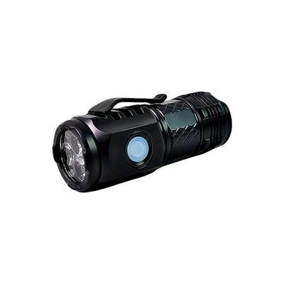 roduct Title Rechargeable LED Torch Light Black – Type-C USB Charging, Camping, Hiking & Emergency Light - Image 3