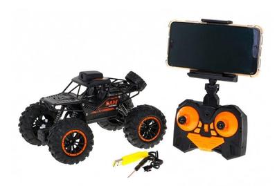 RC Monster Truck with Phone Camera & Remote Control for Boys | Black Remote Control Car Toy - Image 2