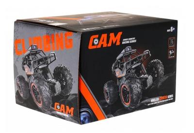 RC Monster Truck with Phone Camera & Remote Control for Boys | Black Remote Control Car Toy - Image 6