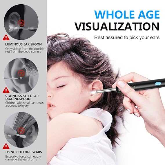 Smart Visual Ear Cleaner โ HD Camera Ear Wax Removal Tool with LED Light - Image 3