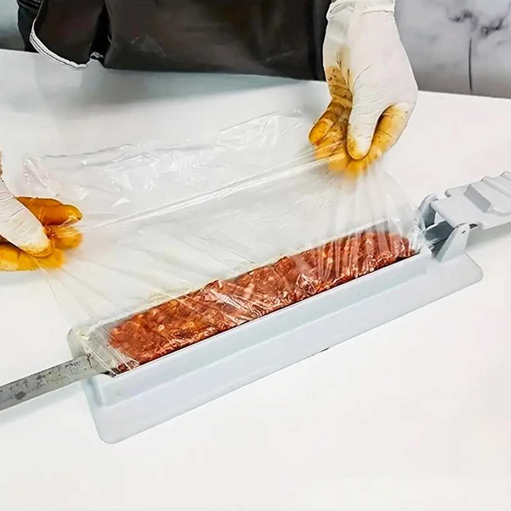 Reusable Manual Kebab Press Mould โ Heavy-Duty Seekh Kebab Maker for Homemade BBQ & Grilling - Image 3