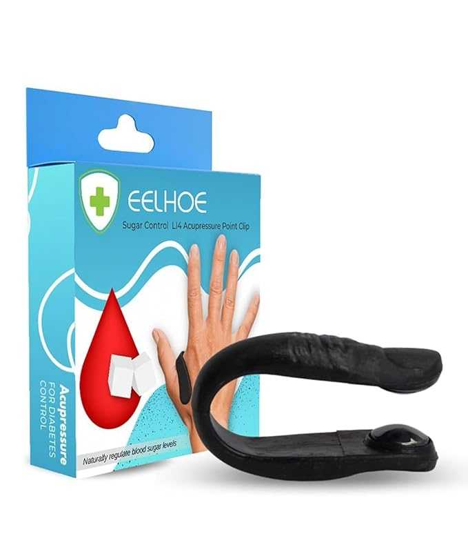 Acupressure LI4 Point Massage Clip – Handheld Pressure Point Therapy Tool for Relaxation - Image 2