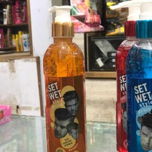 Imported Set Wet Hair Gel for Men & Boys – Strong Hold Hair Styling Gel for Long-Lasting Style
