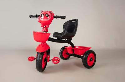 Plastic Tricycle for Kids 1-5 Years – Durable Baby Tri-Cycle Ride-On Toy in Blue, Orange, Green & Red - Image 3