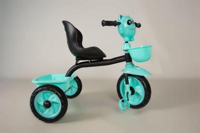 Plastic Tricycle for Kids 1-5 Years – Durable Baby Tri-Cycle Ride-On Toy in Blue, Orange, Green & Red - Image 4