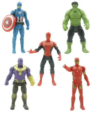 Avengers Endgame Super Hero Action Figure Toy Pack of 5 for Kids | Collectible Marvel Figures - Image 6