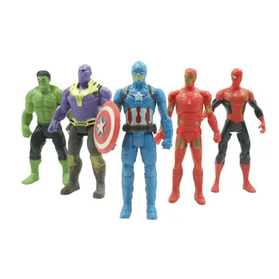 Avengers Endgame Super Hero Action Figure Toy Pack of 5 for Kids | Collectible Marvel Figures - Image 7