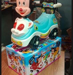 Mickey Mouse Riding Car for Kids – ABS Plastic Ride-On Toy
