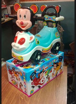 Mickey Mouse Riding Car for Kids – ABS Plastic Ride-On Toy