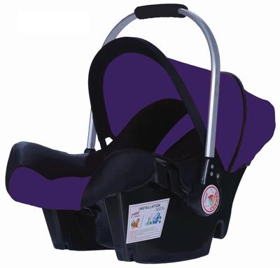 Stylish Baby Carry Cot with Mosquito Net for Newborns | Soft & Comfortable Portable Infant Carry Bed | Baby Travel Carry Nest | Purple & Red | Pakistan - Image 3