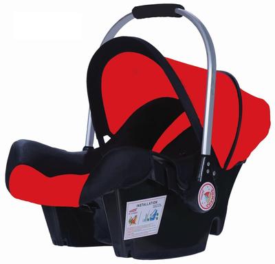 Stylish Baby Carry Cot with Mosquito Net for Newborns | Soft & Comfortable Portable Infant Carry Bed | Baby Travel Carry Nest | Purple & Red | Pakistan - Image 2