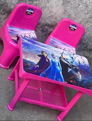 Marvel Themed Kids Study Table Set with 2 Chairs & 1 Table Children's Learning Furniture - Image 4