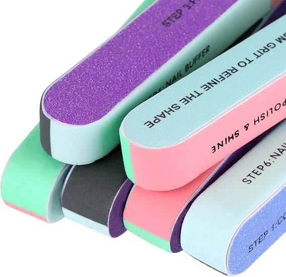 Nail File & Buffers for Women & Girls – Natural Emery Boards for Shaping, Smoothing & Polishing Nails - Image 2