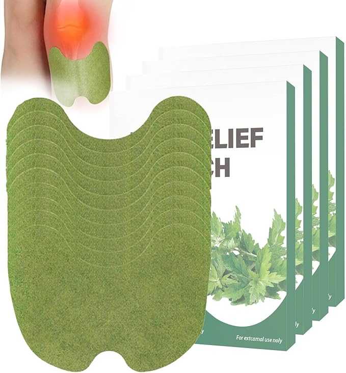 Pain Relief Knee Patch – Natural Wormwood Herbal Heat Sticker for Knee & Joint Comfort - Image 3