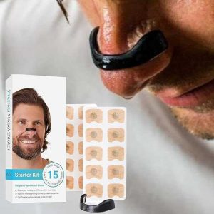 Sleepco Nasal Dilator Starter Kit – 4 Sizes for Better Airflow, Comfortable Breathing & Sleep
