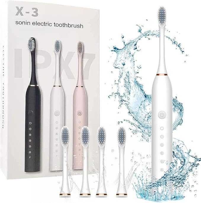 Ultrasonic Sonic Electric Toothbrush – USB Rechargeable & Washable Electric Toothbrush for Whitening & Oral Care - Image 2