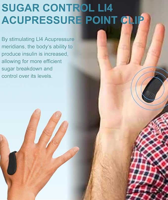 Acupressure LI4 Point Massage Clip – Handheld Pressure Point Therapy Tool for Relaxation - Image 3
