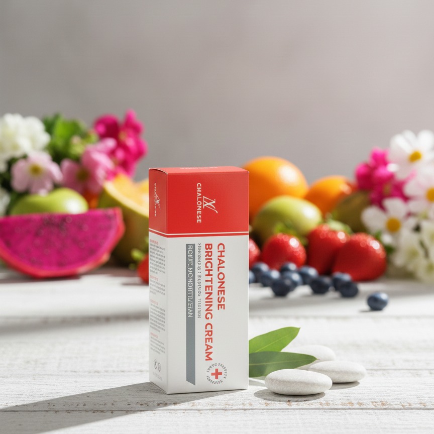 Chalonese Intensive Brightening And Hydrating Facial Cream Advanced Skin Radiance Formula For Deep Moisturization And Glow - 20g - Image 3