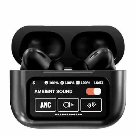 A9 Pro Wireless Earbuds White | Bluetooth 5.3 | HD Stereo Sound | TWS with Charging Case - Image 2